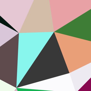 Arka plan poligonal sorunsuz üçgen renk desen.