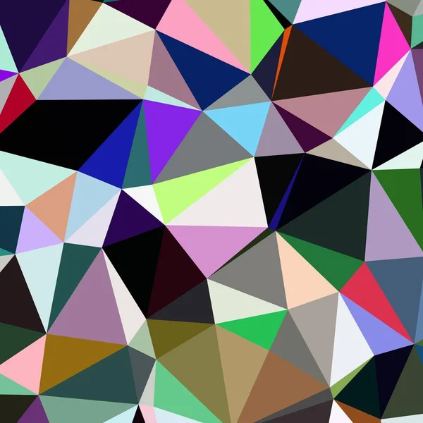 Abstract Background Multicolored Geometric Poligonal — Stock Photo, Image