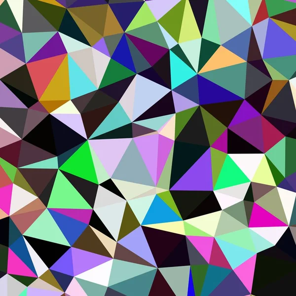 Abstract Background Multicolored Geometric Poligonal — Stock Photo, Image