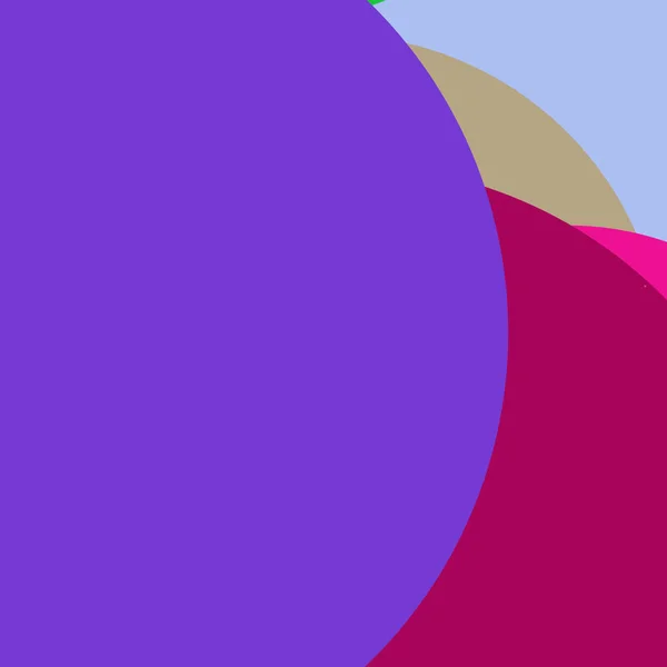 Círculo Geométrico Bonito Abstrato Fundo Multicolor Padrão — Fotografia de Stock