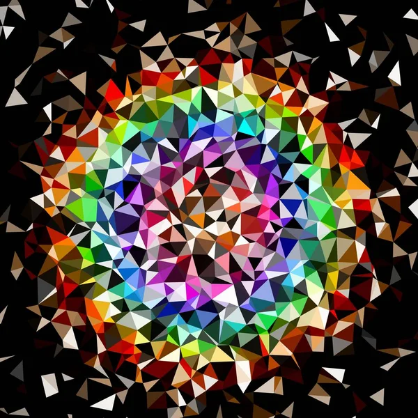 Arka plan çok renkli geometrik poligonal.