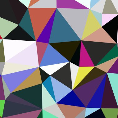 Arka plan çok renkli geometrik poligonal.