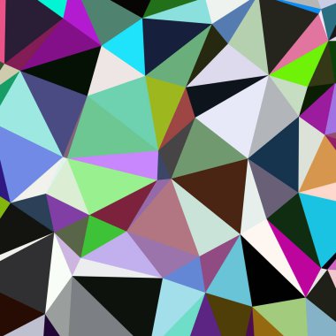 Arka plan çok renkli geometrik poligonal.