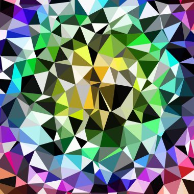 Arka plan çok renkli geometrik poligonal.