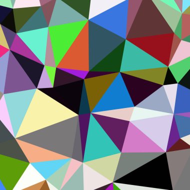 Arka plan çok renkli geometrik poligonal.