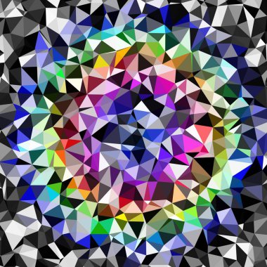 Arka plan çok renkli geometrik poligonal.