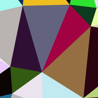 Arka plan çok renkli geometrik poligonal.