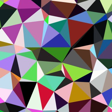 Arka plan çok renkli geometrik poligonal.