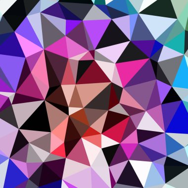 Arka plan çok renkli geometrik poligonal.