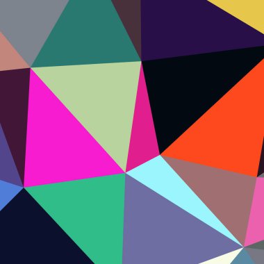 Arka plan çok renkli geometrik poligonal.