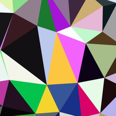 Arka plan çok renkli geometrik poligonal.