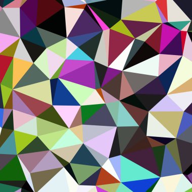 Arka plan çok renkli geometrik poligonal.