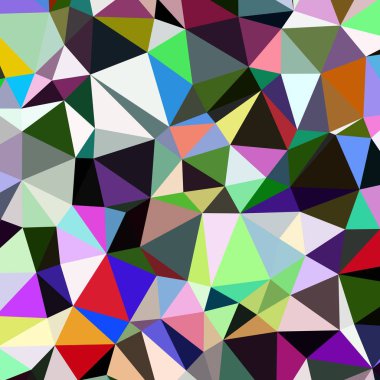 Arka plan çok renkli geometrik poligonal.