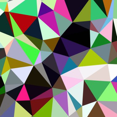 Arka plan poligonal sorunsuz üçgen renk desen.