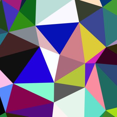 Arka plan çok renkli geometrik poligonal.