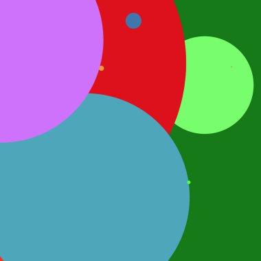 Daire geometrik güzel arka plan çok renkli desen.