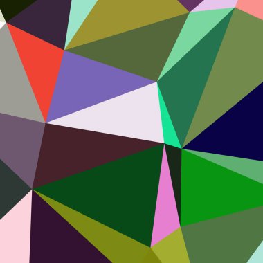 Arka plan poligonal sorunsuz üçgen renk desen.