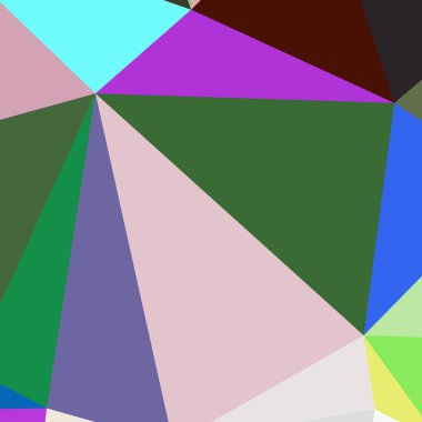 Arka plan poligonal sorunsuz üçgen renk desen.