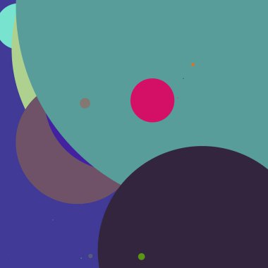 Daire geometrik güzel arka plan çok renkli desen.