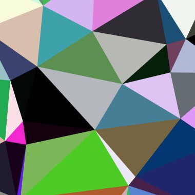 Arka plan çok renkli geometrik poligonal.