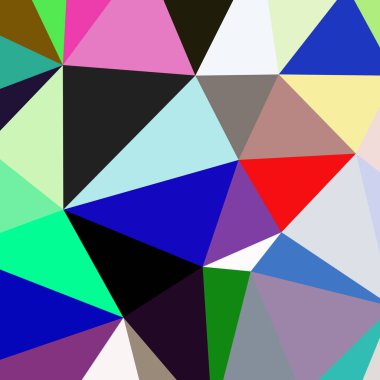 Arka plan çok renkli geometrik poligonal.