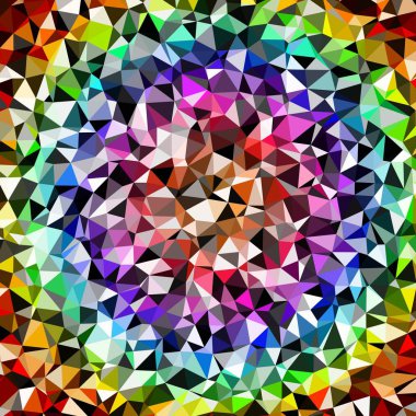Arka plan çok renkli geometrik poligonal.