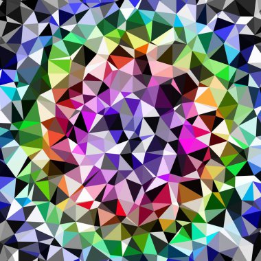 Harika geomeric soyut poligonal mozaik. Üçgen düşük poli arka plan. Çokgenler ile soyut geometrik arka plan. Bir üçgen oluşur origami tarzı desen