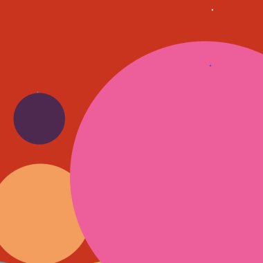 Daire geometrik güzel arka plan çok renkli desen.