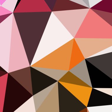 Arka plan poligonal sorunsuz üçgen renk desen.