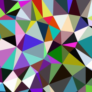 Arka plan çok renkli geometrik poligonal.