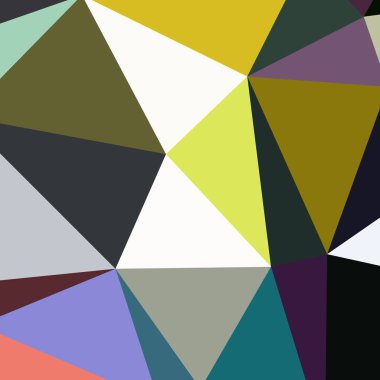 Arka plan çok renkli geometrik poligonal.