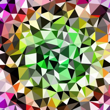 Arka plan çok renkli geometrik poligonal.