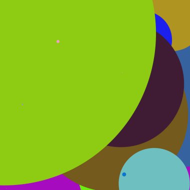 Daire geometrik şaşırtıcı arka plan çok renkli desen.