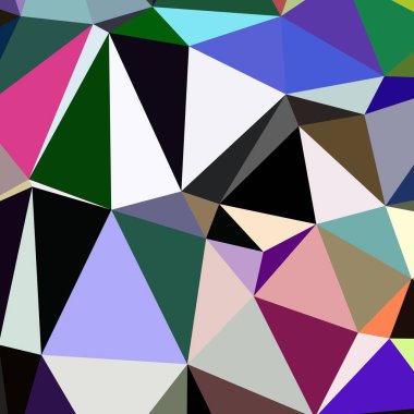 Arka plan çok renkli geometrik poligonal.