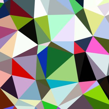 Arka plan çok renkli geometrik poligonal.