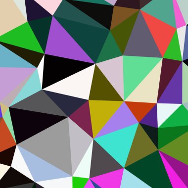 Arka plan çok renkli geometrik poligonal.