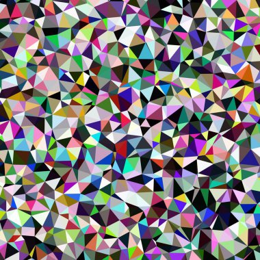 Arka plan poligonal sorunsuz üçgen renk desen.