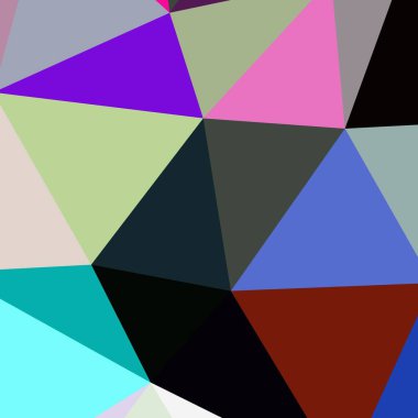 Arka plan çok renkli geometrik poligonal.