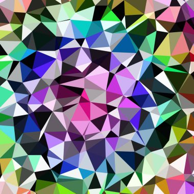 Arka plan çok renkli geometrik poligonal.