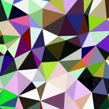 Arka plan çok renkli geometrik poligonal.