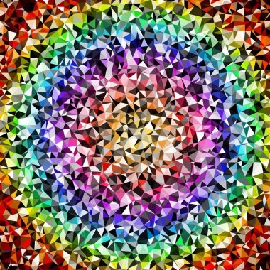 Arka plan çok renkli geometrik poligonal.