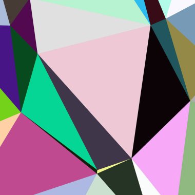 Arka plan çok renkli geometrik poligonal.