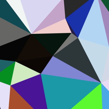 Arka plan çok renkli geometrik poligonal.