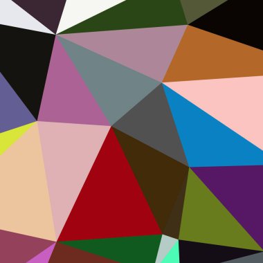 Arka plan çok renkli geometrik poligonal.