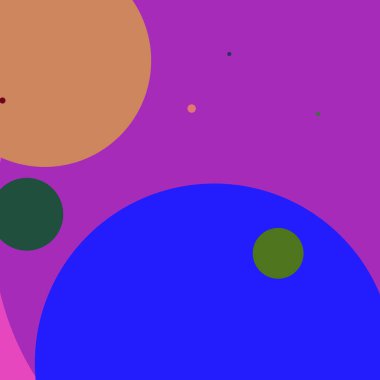 Daire geometrik güzel arka plan çok renkli desen.