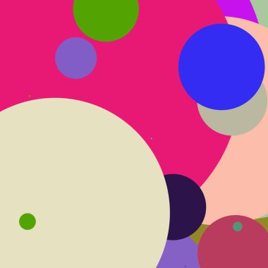 Daire geometrik büyük arka plan çok renkli desen.