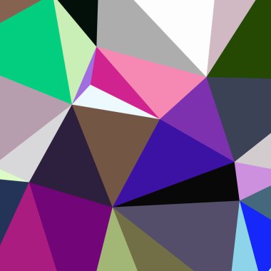 Arka plan çok renkli geometrik poligonal.