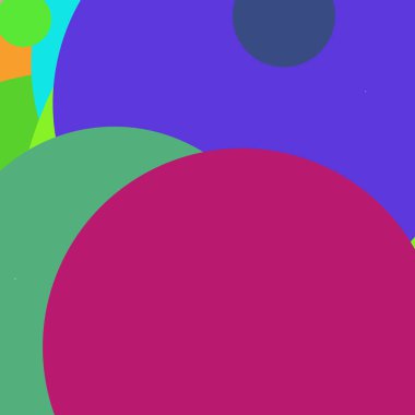 Daire geometrik şaşırtıcı arka plan çok renkli desen.