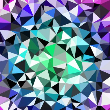 Arka plan çok renkli geometrik poligonal.