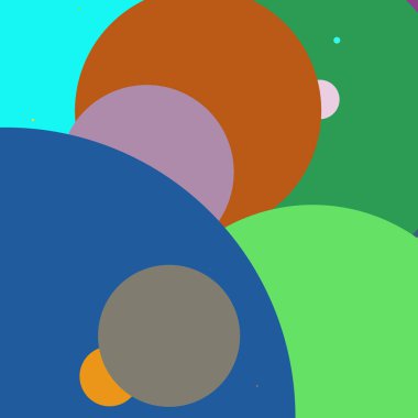 Daire geometrik yeni arka plan çok renkli desen.